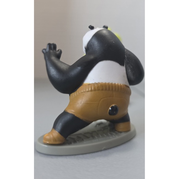 Dreamworks Kung Fu Panda Master Viper & Po Mini Figure 2-Pack On Stand Bases - Picture 7 of 8